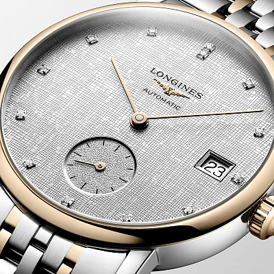 Longines Elegant Collection Lady Automatic Small Second Diamonds L4.312.5.77.7