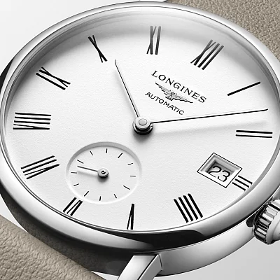 Longines Elegant Collection Lady Automatic Small Second Vegan Strap L4.312.4.11.2