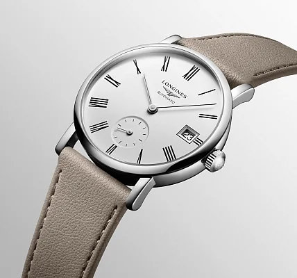 Longines Elegant Collection Lady Automatic Small Second Vegan Strap L4.312.4.11.2