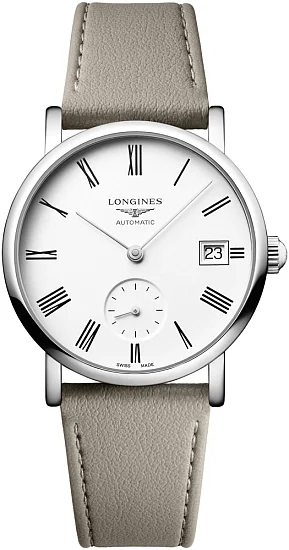 Longines Elegant Collection Lady Automatic Small Second Vegan Strap L43124112