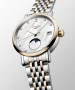  Zdjęcie 3 Longines Elegant Collection Lady Quartz Moonphase Diamonds 18k Gold Caps L4.330.5.87.7