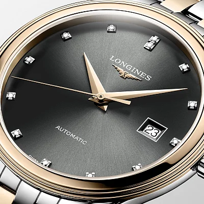 Longines Flagship Classic Diamonds Rose Gold PVD L4.984.3.77.7