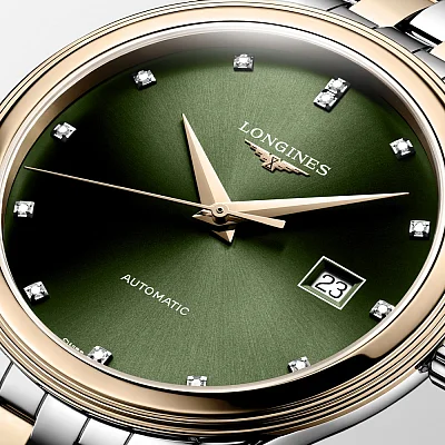 Longines Flagship Classic Diamonds Rose Gold PVD L4.984.3.07.7