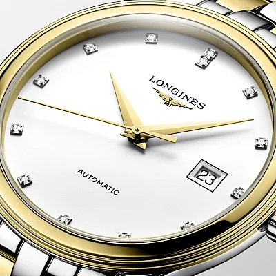 Longines Flagship Classic Diamonds Yellow Gold PVD L4.984.3.17.7