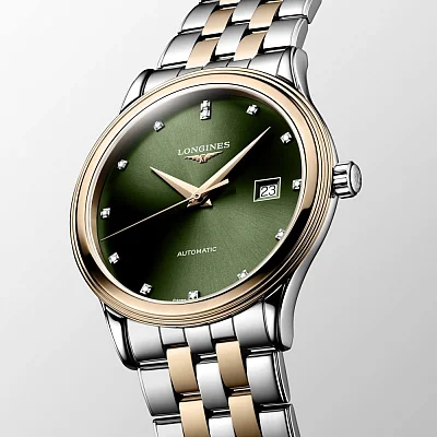 Longines Flagship Classic Diamonds Rose Gold PVD L4.984.3.07.7