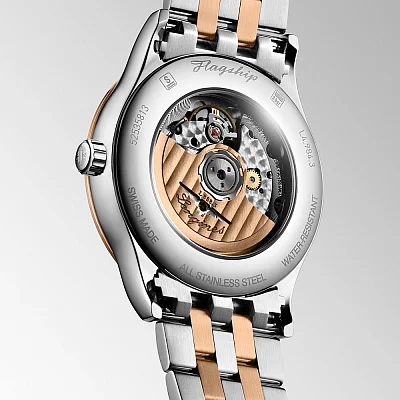 Longines Flagship Classic Diamonds Rose Gold PVD L4.984.3.08.7