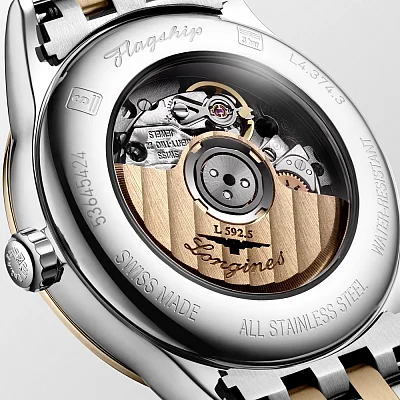 Longines Flagship Classic Lady Diamonds Rose Gold PVD L4.374.3.77.7