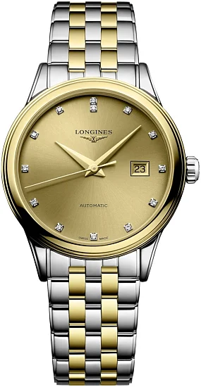 Longines Flagship Classic Lady Diamonds Yelllow Gold PVD L43743387