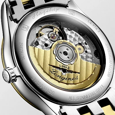 Longines Flagship Classic Diamonds Yellow Gold PVD L4.974.3.27.7