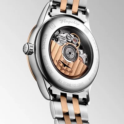 Longines Flagship Classic Lady Diamonds Rose Gold PVD L4.374.3.98.7