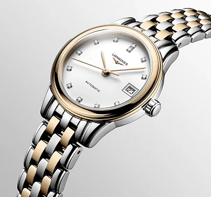 Longines Flagship Classic Lady Diamonds Rose Gold PVD L4.274.3.99.7