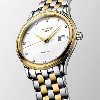 Longines Flagship Classic Diamonds Yellow Gold PVD L4.984.3.17.7