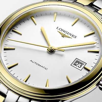 Longines Flagship Classic Yellow Gold PVD L4.974.3.22.7