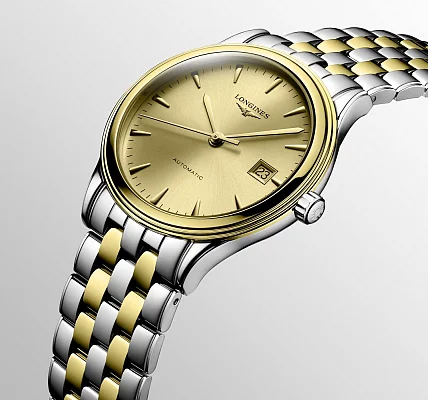 Longines Flagship Classic Yellow Gold PVD L4.974.3.32.7