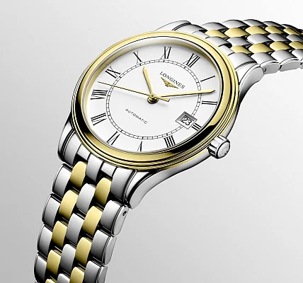Longines Flagship Classic Yellow Gold PVD L4.974.3.21.7