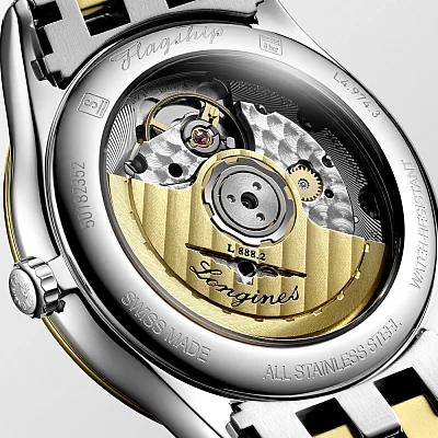 Longines Flagship Classic Yellow Gold PVD L4.974.3.21.7