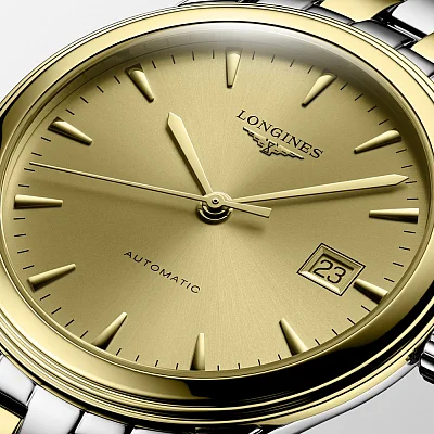 Longines Flagship Classic Yellow Gold PVD L4.974.3.32.7