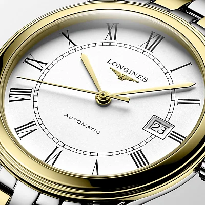 Longines Flagship Classic Yellow Gold PVD L4.974.3.21.7