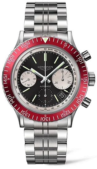 Longines Heritage Diver 1967 Column-Wheel Chronograph L28084526