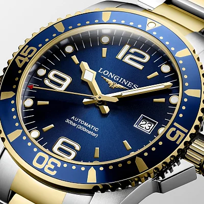 Longines HydroConquest Yellow Gold PVD 41mm L3.742.3.96.7