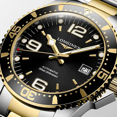 Longines HydroConquest Yellow Gold PVD 41mm L3.742.3.56.7