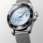  Zdjęcie 4 Longines HydroConquest Automatic Ceramic Mesh 42mm Ice Blue L3.788.4.99.6