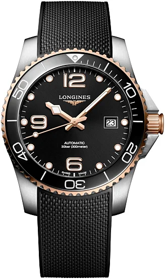 Longines HydroConquest Ceramic Rose Gold PVD 41mm L37813589