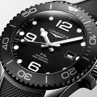 Longines HydroConquest Ceramic All-Black 43mm L3.784.4.56.9