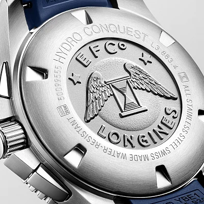 Longines HydroConquest Ceramic Column-Wheel Chronograph 43mm L3.883.4.96.9