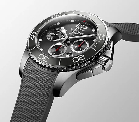 Longines HydroConquest Ceramic Column-Wheel Chronograph 43mm L3.883.4.76.9