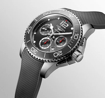 Longines HydroConquest Ceramic Column-Wheel Chronograph 43mm L3.883.4.76.9