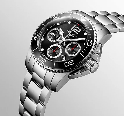 Longines HydroConquest Ceramic Column-Wheel Chronograph 41mm L3.783.4.56.6