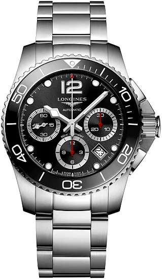 Longines HydroConquest Ceramic Column-Wheel Chronograph 41mm L37834566