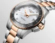  Zdjęcie 4 Longines HydroConquest Ceramic Lady Diamonds Yellow Gold PVD 32mm L3.370.3.89.6