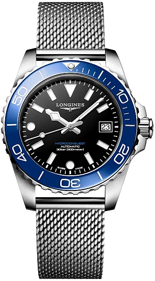 Longines HydroConquest Ceramic Mesh 39mm L37794906