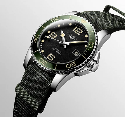Longines HydroConquest Ceramic NATO 41mm L3.781.4.05.2