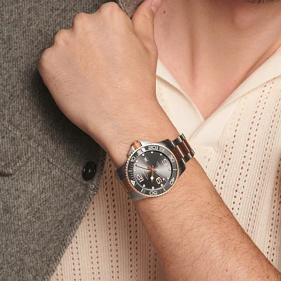 Longines HydroConquest Ceramic Rose Gold PVD 43mm L3.782.3.78.7