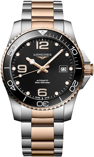 Longines HydroConquest Ceramic Rose Gold PVD 41mm L37813587