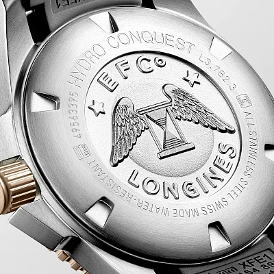 Longines HydroConquest Ceramic Rose Gold PVD 43mm L3.782.3.78.9