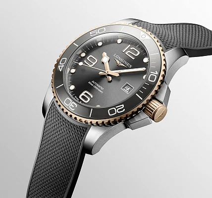 Longines HydroConquest Ceramic Rose Gold PVD 43mm L3.782.3.78.9