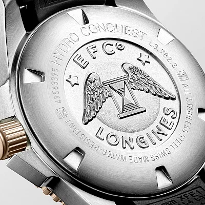 Longines HydroConquest Ceramic Rose Gold PVD 43mm L3.782.3.58.9