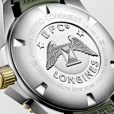 Longines HydroConquest Ceramic Yellow Gold PVD 43mm L3.782.3.06.9