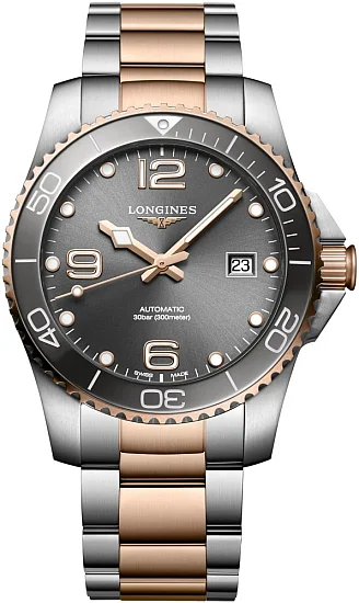 Longines HydroConquest Ceramic Rose Gold PVD 41mm L37813787
