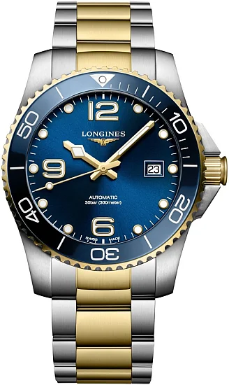 Longines HydroConquest Ceramic Yellow Gold PVD 41mm L37813967