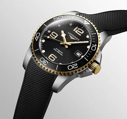 Longines HydroConquest Ceramic Yellow Gold PVD 41mm L3.781.3.56.9