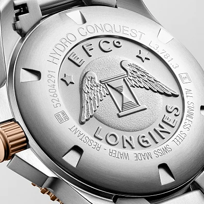 Longines HydroConquest Ceramic Rose Gold PVD 41mm L3.781.3.58.7