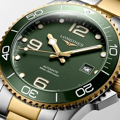 Longines HydroConquest Ceramic Yellow Gold PVD 41mm L3.781.3.06.7