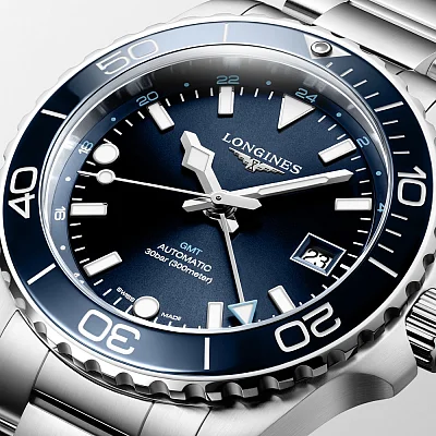 Longines HydroConquest GMT Ceramic 41mm L3.790.4.96.6