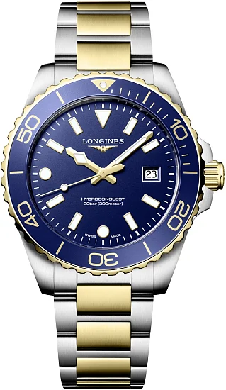 Longines HydroConquest Quartz Yellow Gold PVD 42mm L37693967
