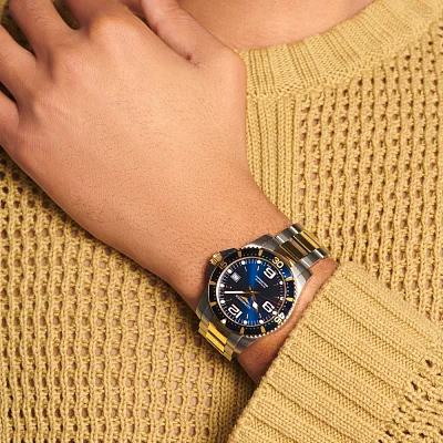 Longines HydroConquest Yellow Gold PVD 41mm L3.742.3.96.7